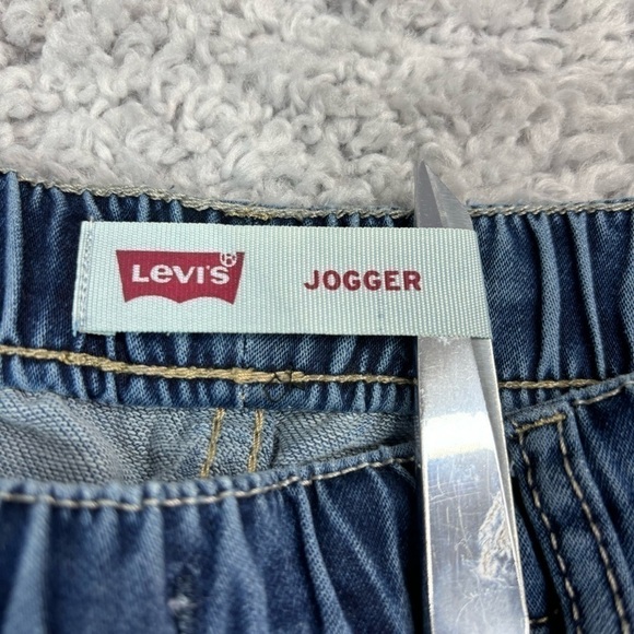 Levi's Jeans Girls XL Joggers Casual Basic Relaxed Denim Active Lifestyle - Picture 5 of 6